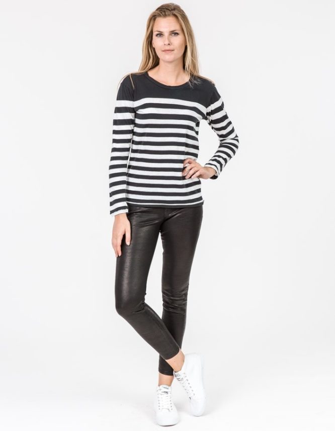 Seam L/S Tee With Tail